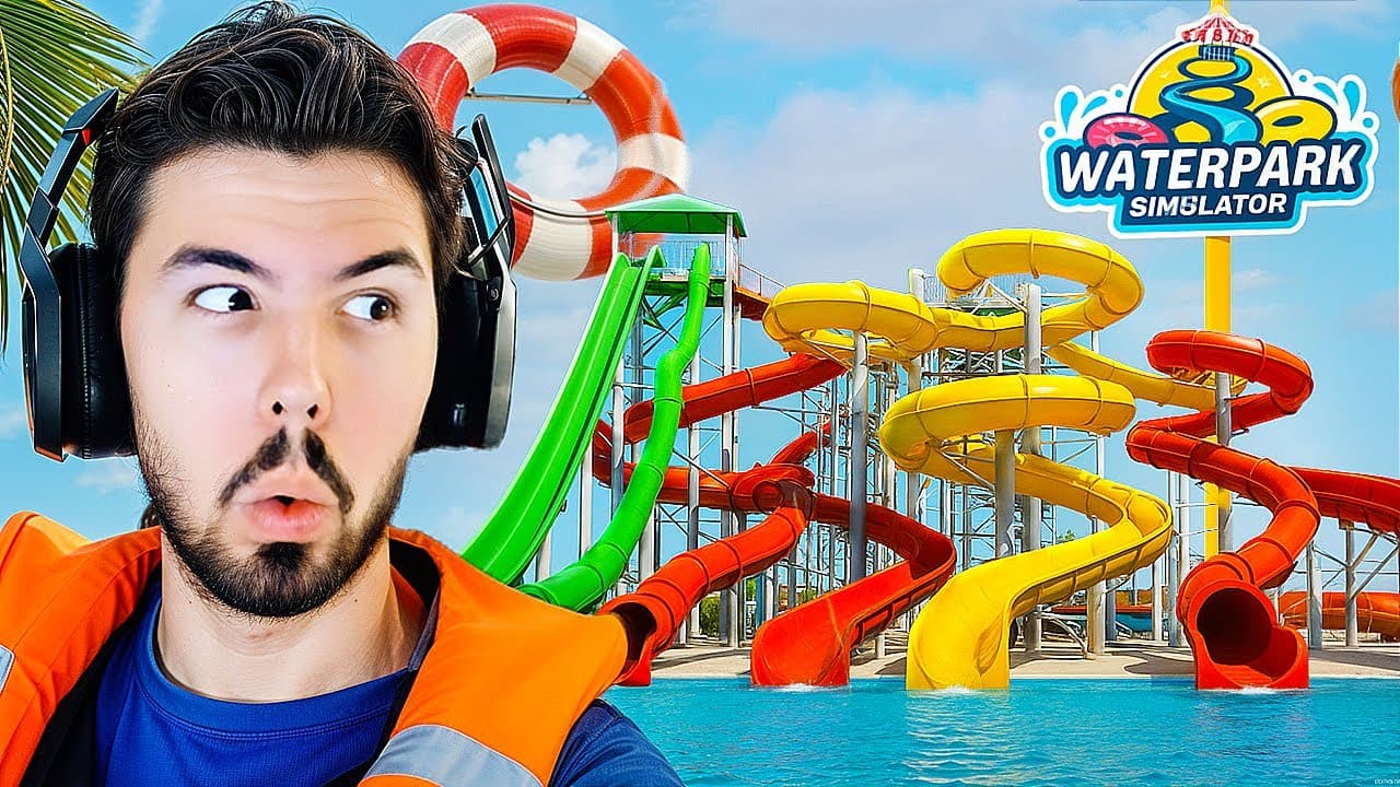 SIMULADOR de PARQUE DE AGUA!