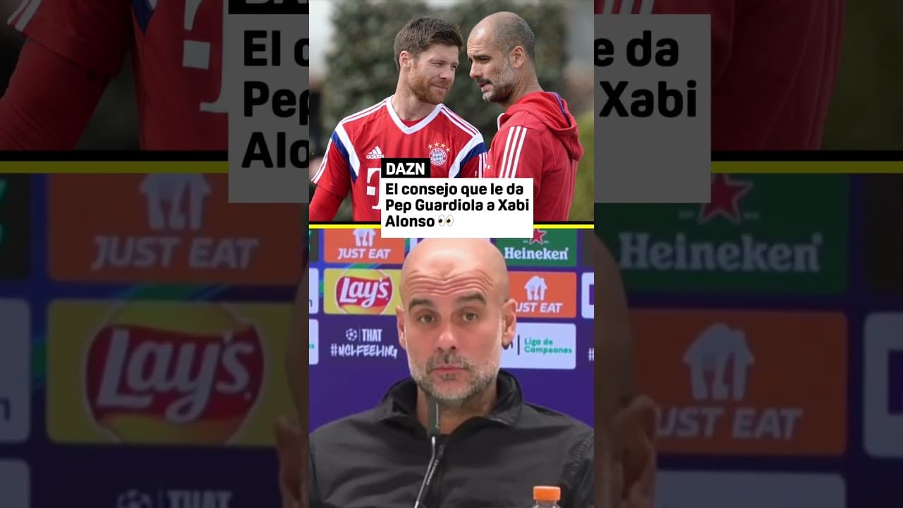 El viral consejo de Pep Guardiola a Xabi Alonso 😂