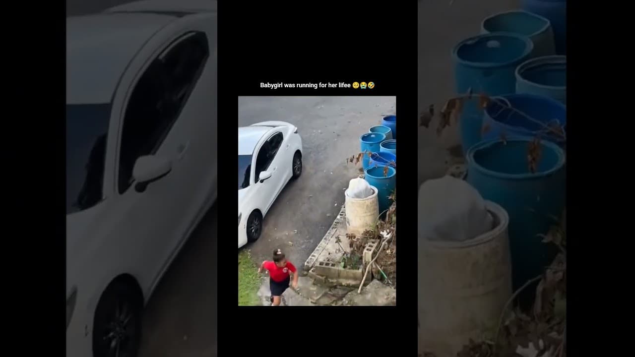 babygirl was running for her life 😭🤣🥺 #song  #funny #funnyvideo #trending #viral #love