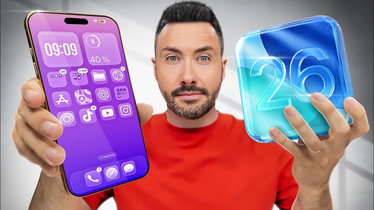 iOS 26 est disponible : les 10 grosses nouveautés !