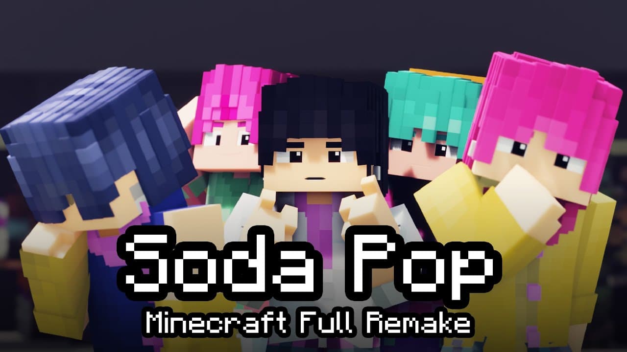 "Soda Pop" in Minecraft Style - Kpop Demon Hunters