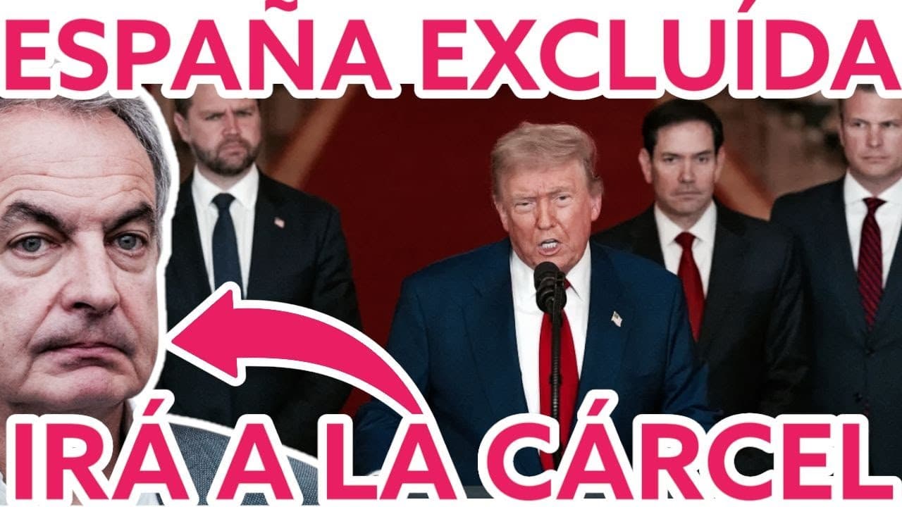📛 Zapatero irá a PRISIÓN por Conexión con Venezuela: Trump EXCLUYE a España de Alianza contra Maduro
