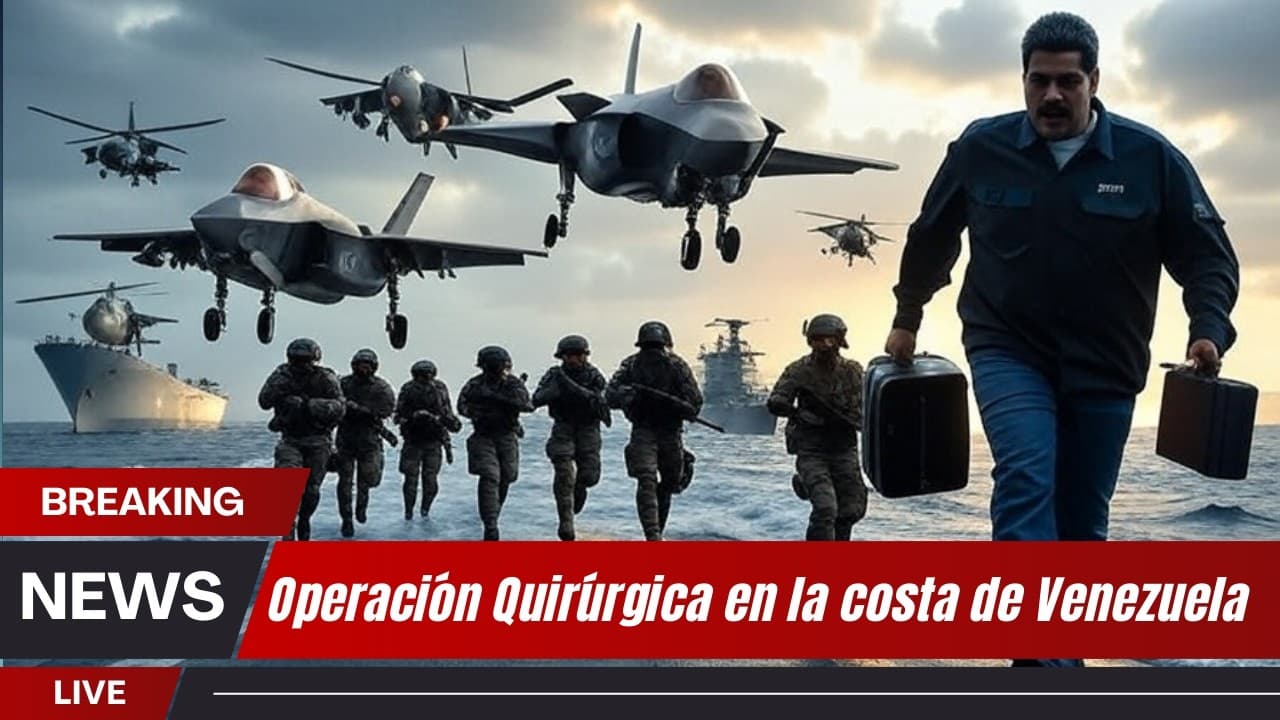 ÚLTIMA HORA: Operación Quirúrgica en Venezuela ¿Qué se esconde y qué viene con los buques de EE.UU.?