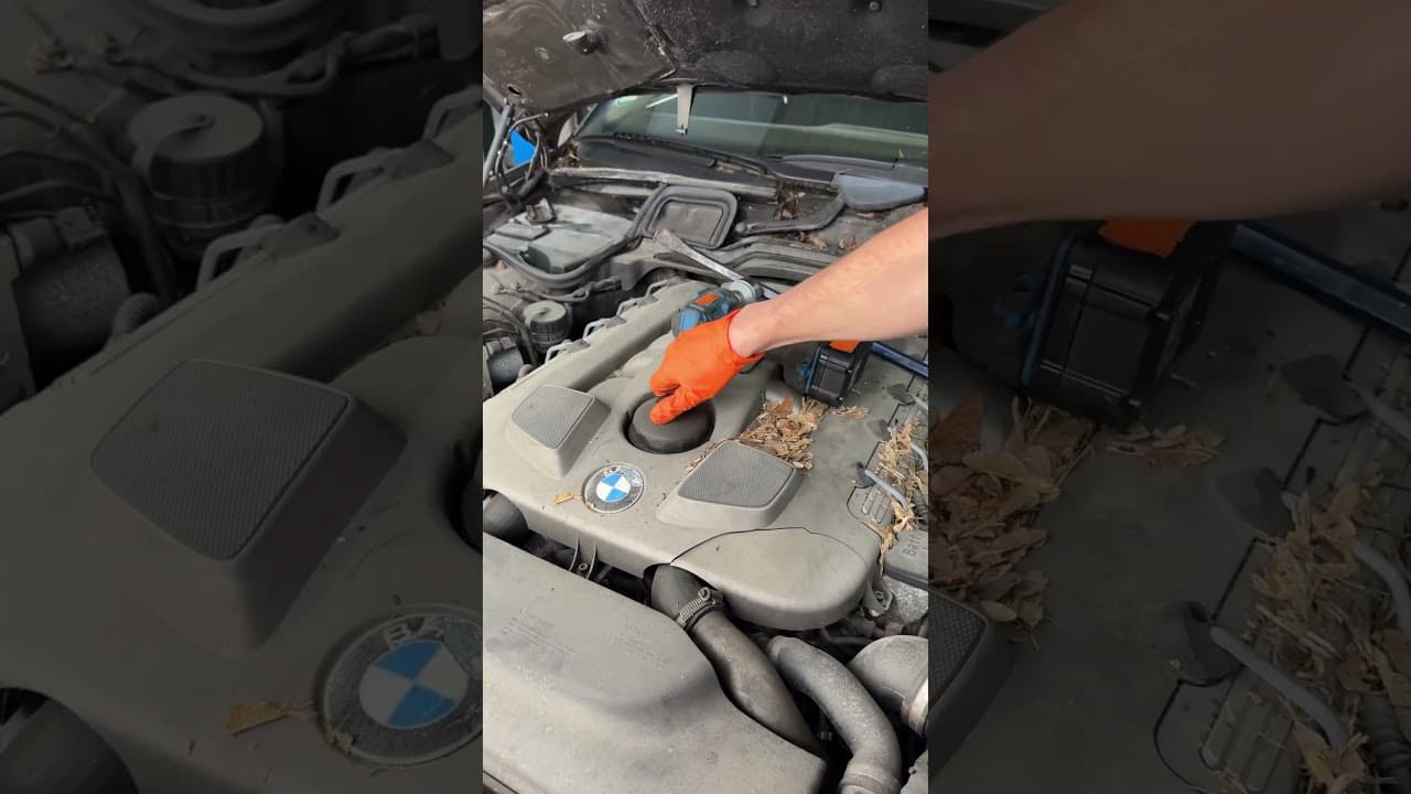 Balkan mechanic makes you a cheap service #mechanic #repair #bmw #e38 #maintenance #car #diy #v8