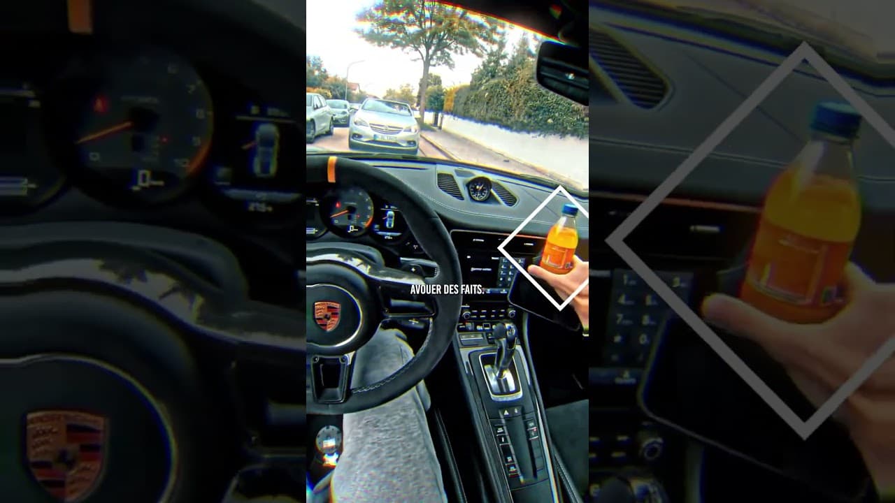 💀 Le mec voulait pas laisser la voiture passer…