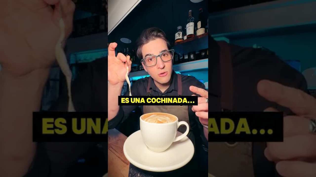 ⚠️ ¡NO SABES BEBER CAFÉ! Si chupas la cuchara… #shorts #bartender