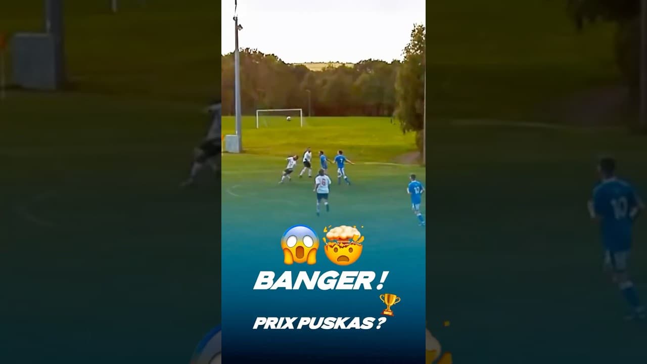 💥 Le banger en championnat amateur Irlandais 😱 🏆 Nominé au prix Puskas ? 👀 #football