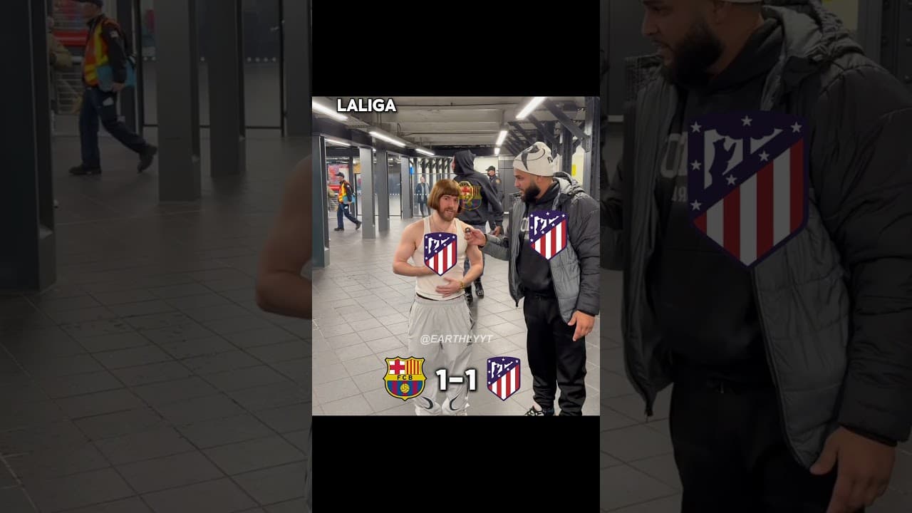 Barca destroyed Atleti 💀 #laliga