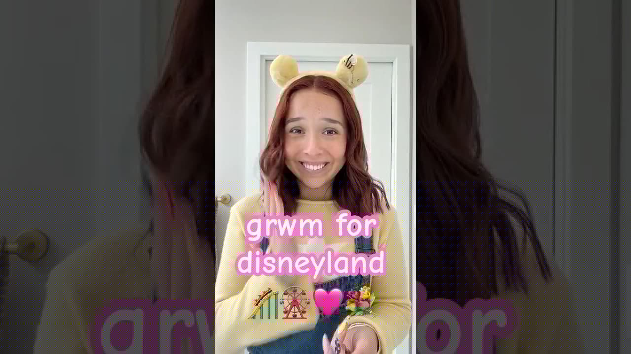 disney day today!! 🎠🩷🎡💐🎢 @DisneyParks @LOrealParisUSA @tower28beautyofficial ​⁠