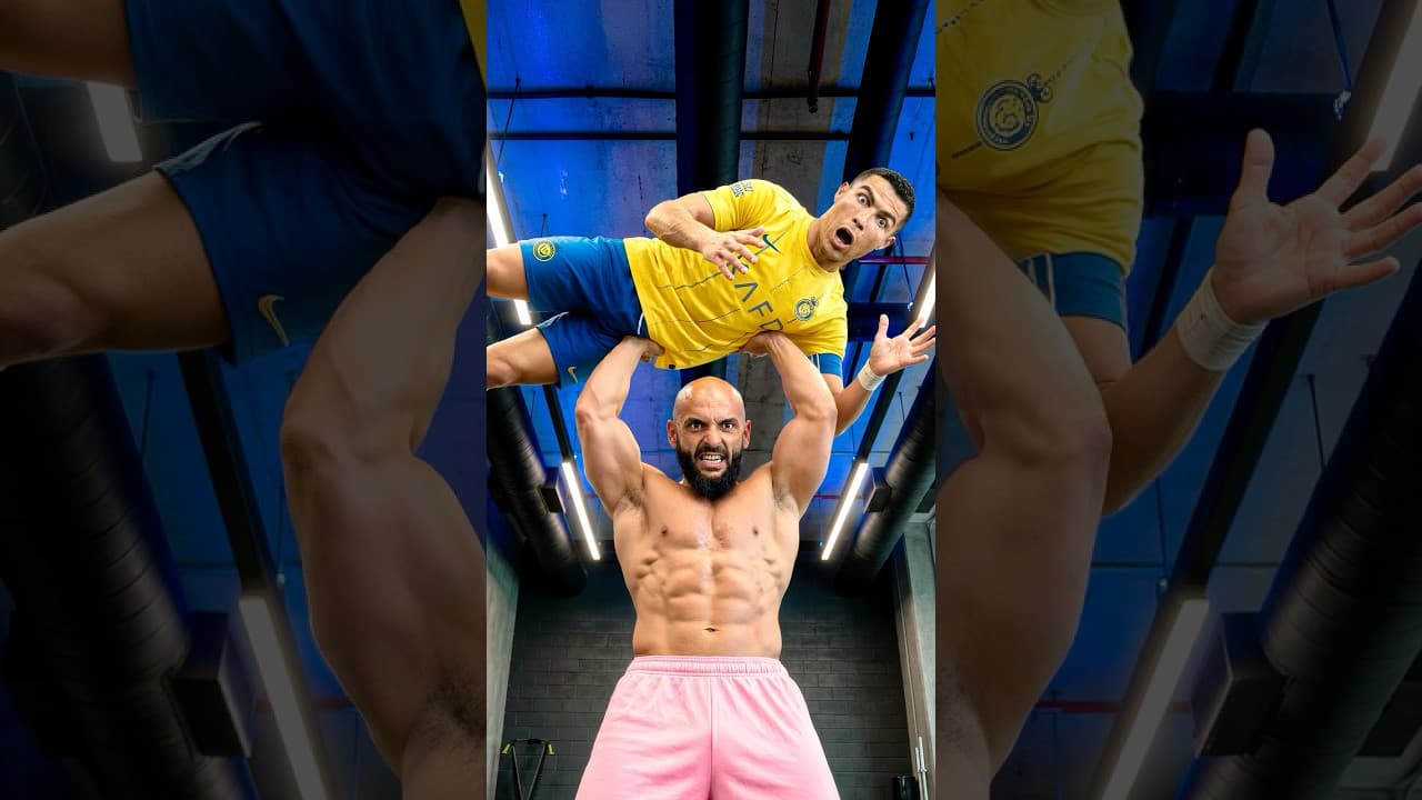 Who’s The Heaviest Footballer Messi’s Bodyguard Can Lift?