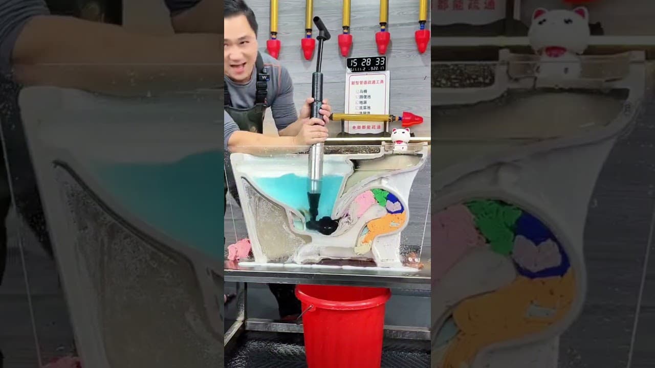 Cách thông tắc bồn cầu tại nhà trong 5 phút | Giải pháp thần kỳ cho mọi gia đình!