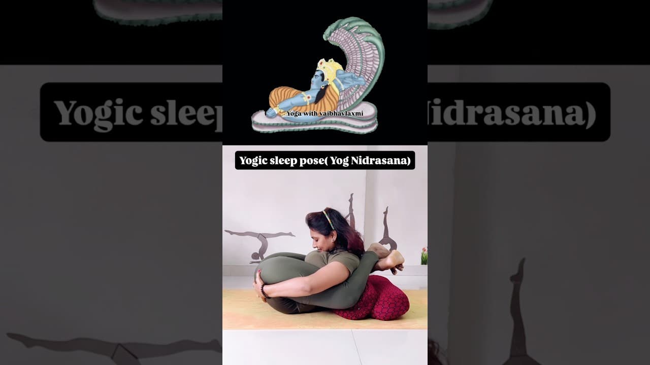 New yoga pose challenge-yognidrasana #vaibhavlaxmijhala #motivation #ytshorts #viral #love #yoga
