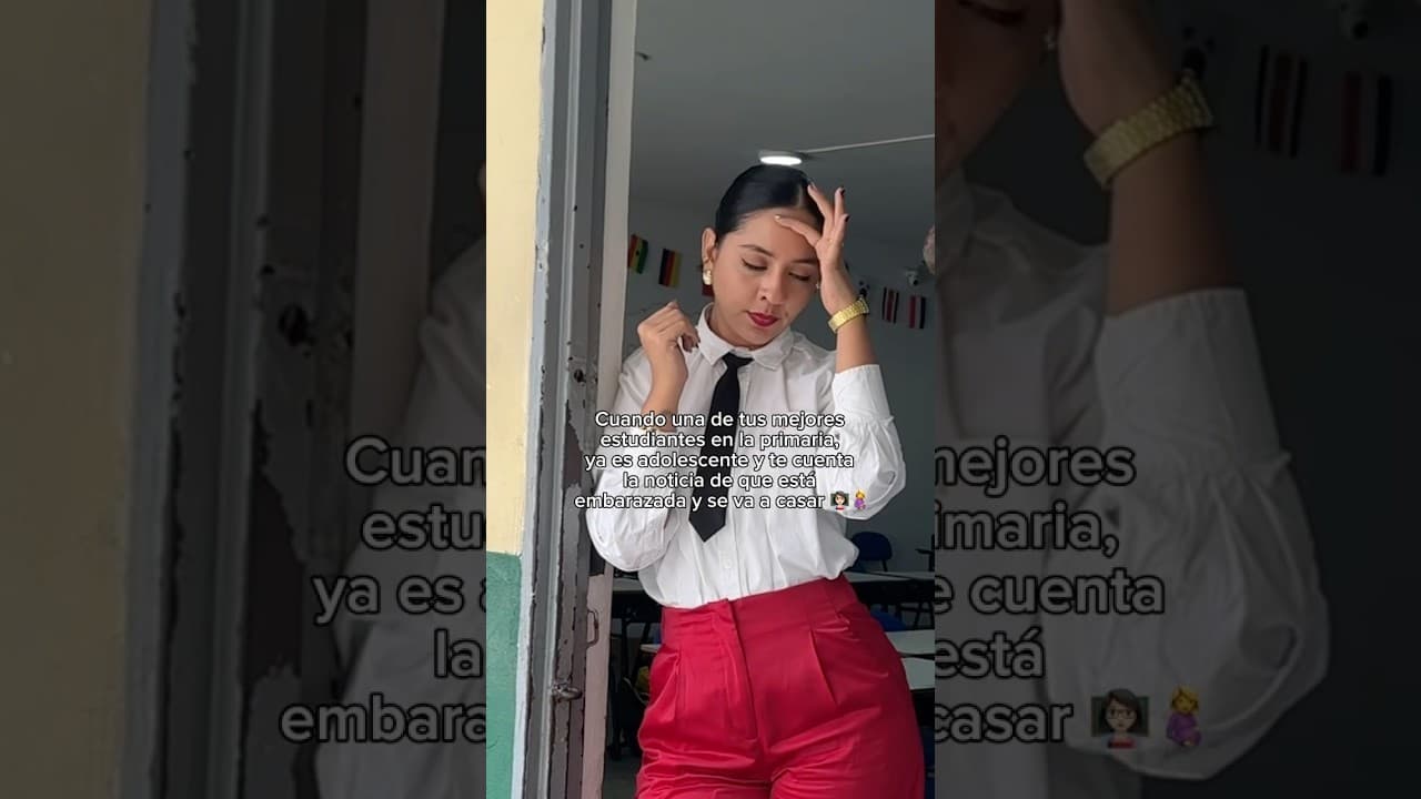 Recordarlas como niñas,para luego verlas 🤰y casadas tan chiquitas es un sentimiento horrible.