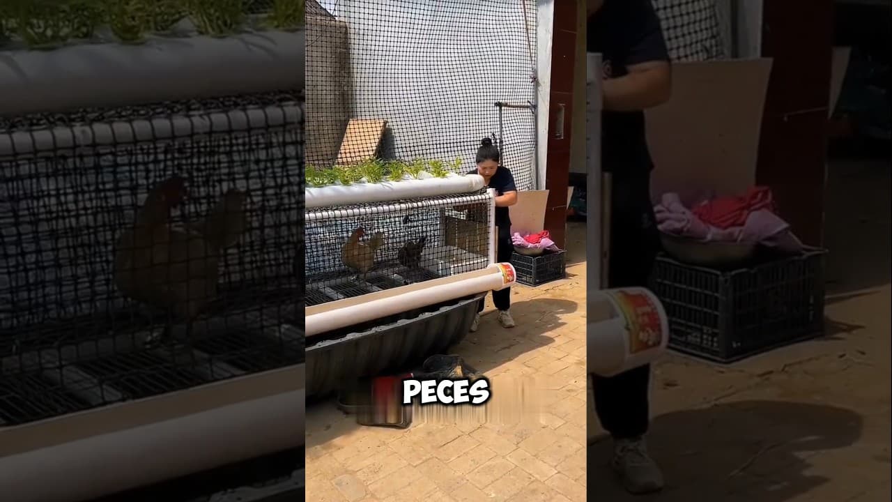 Tres granjas en una sola #shorts #agricultura