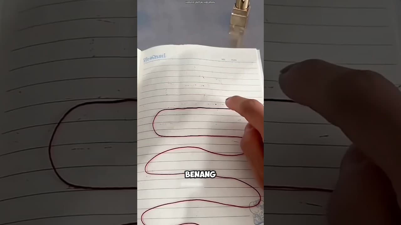 karya mahal dari seutas benang #shorts