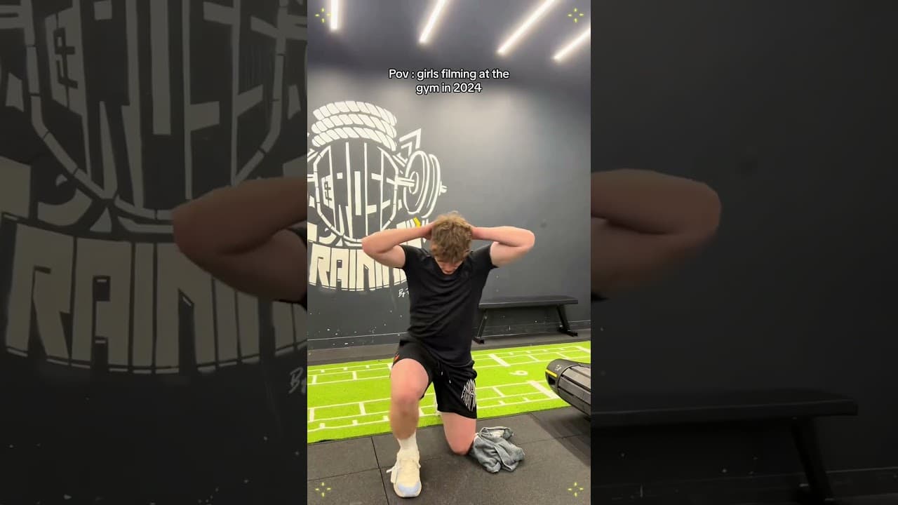 Bro’s just trying to survive with dignity#gym #gentleman #funnyvideo #respect