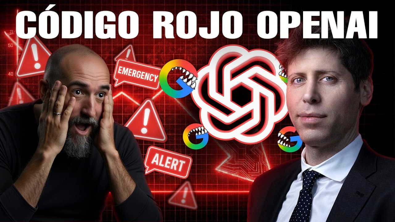 🚨 NOTICIAS IA 🚨: Código ROJO, OpenAI al límite 🔴😱