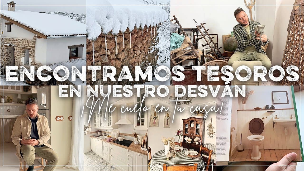 😱 MIRAD qué JOYAS rescato del TRASTERO! 😵 ATRAPADOS en la NIEVE ❄️ ME CUELO EN TU CASA 😍 VLOG deco👌🏻
