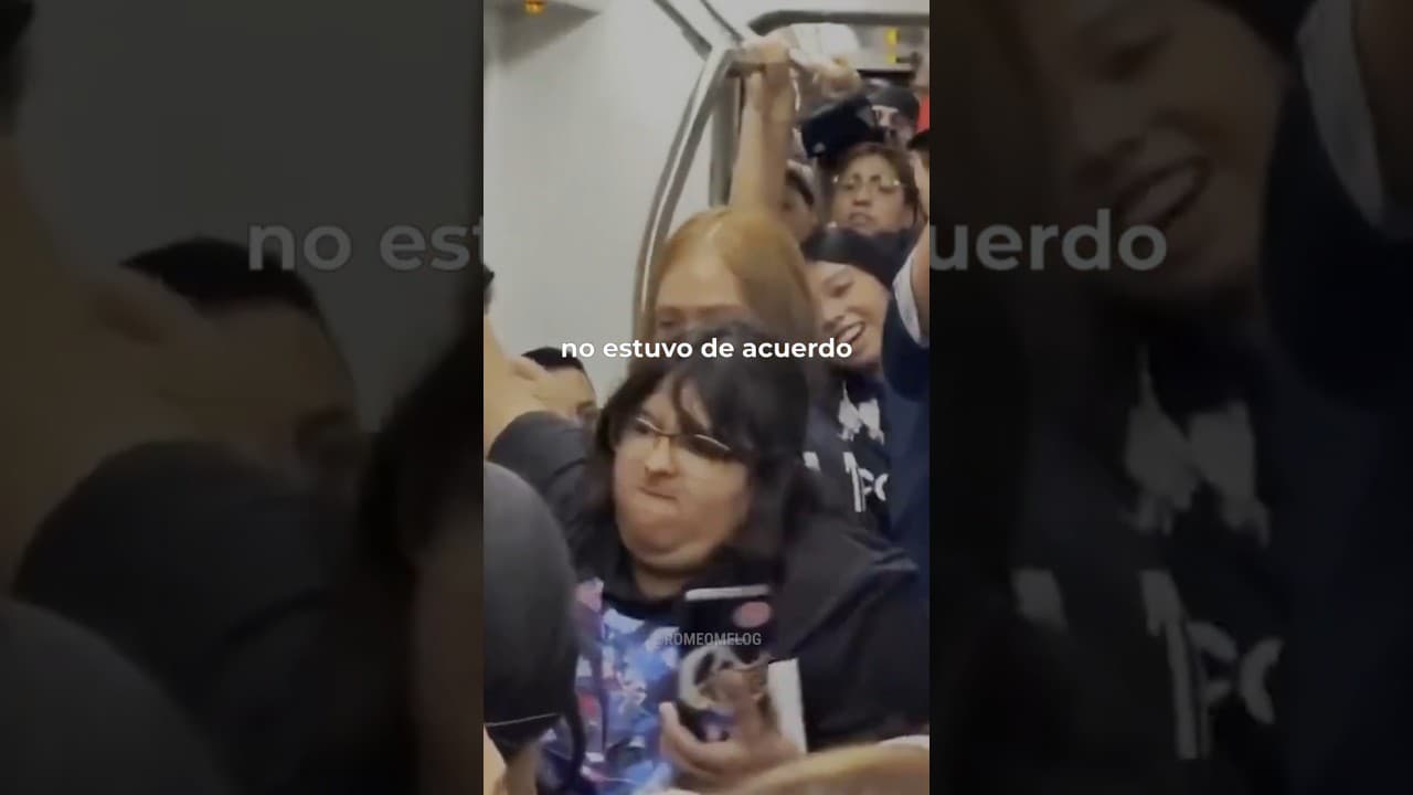 Situación tensa en el metro se vuelve viral