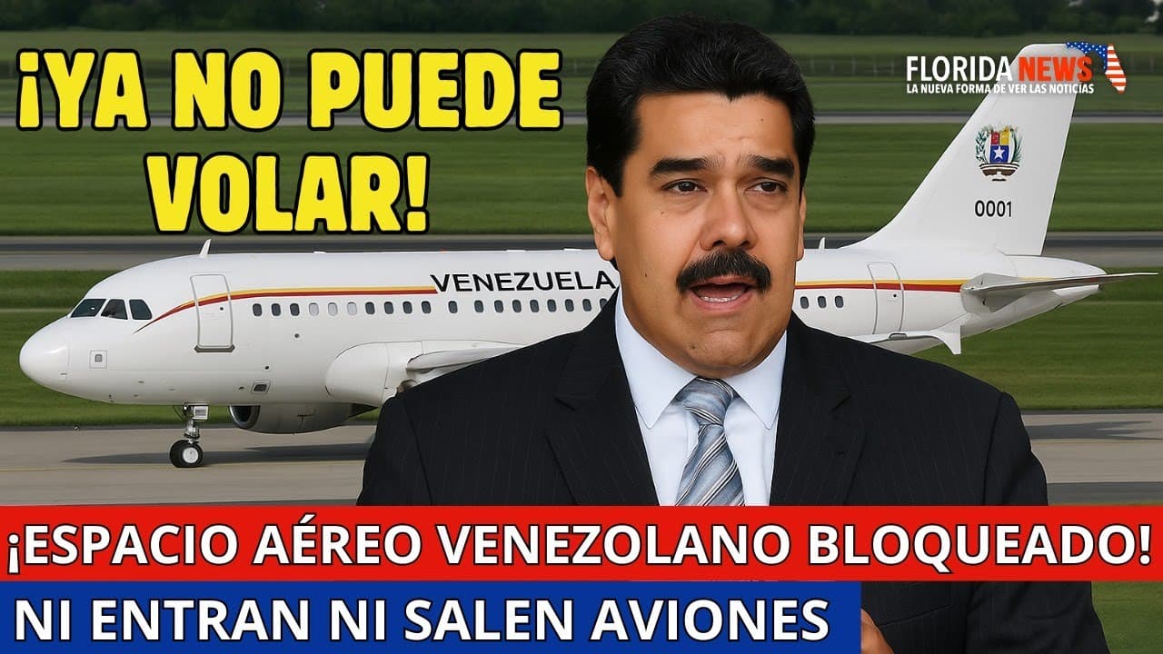 ¡MADURO Atrapado, ESPACIO Aéreo Venezolano Bajo control TOTAL!