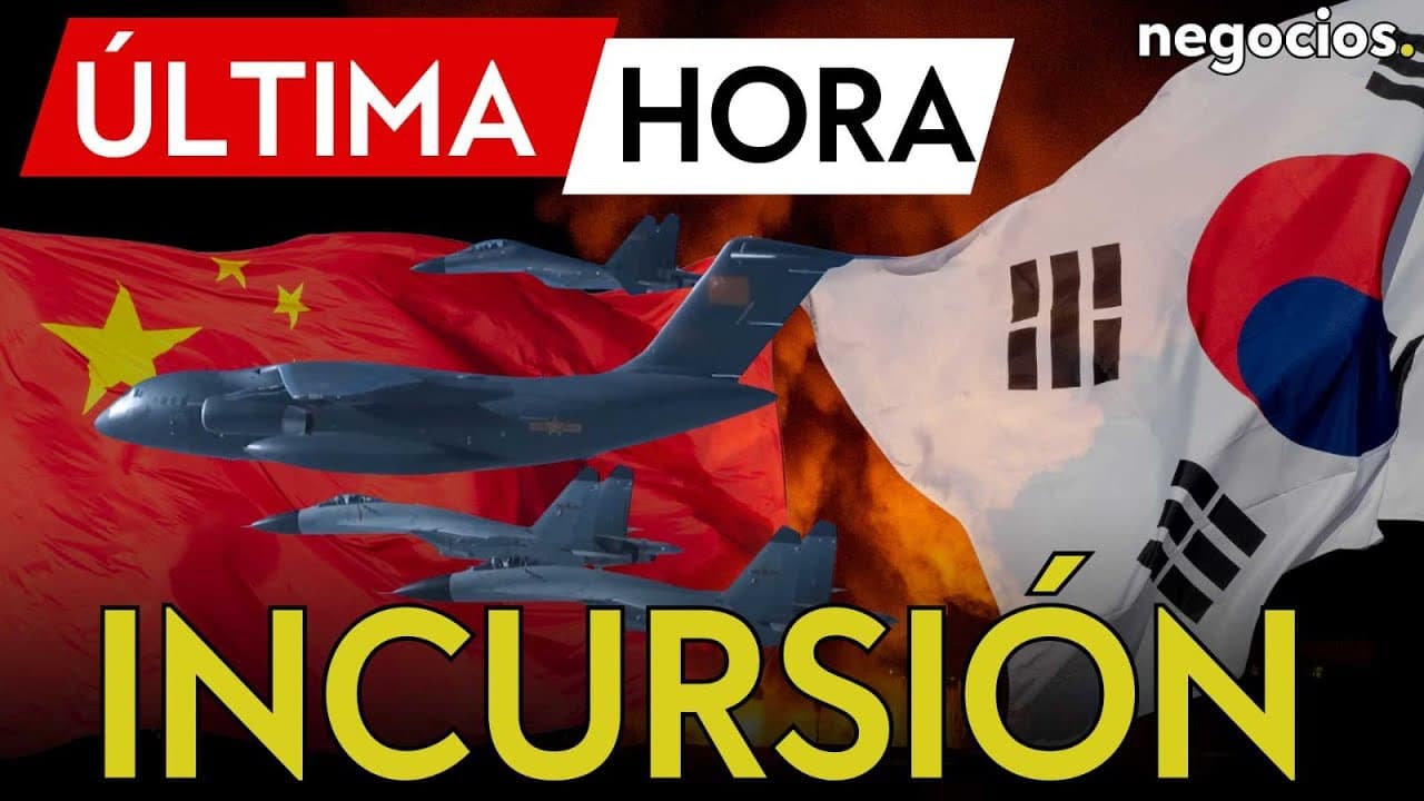 ÚLTIMA HORA | Nueve aviones militares rusos y chinos entran en la zona de defensa aérea surcoreana
