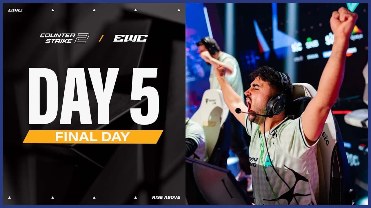 Counter-Strike 2 at EWC 25 - FINAL DAY! - Stream B