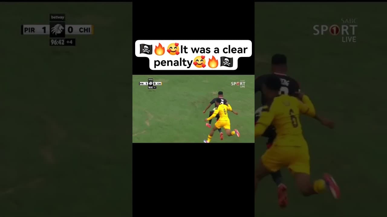 IT WAS A CLEAR PENALTY FOR RELE MOFOKENG🙌 @OrlandoPiratesEsgodiniTv @orlandopiratesfans2600