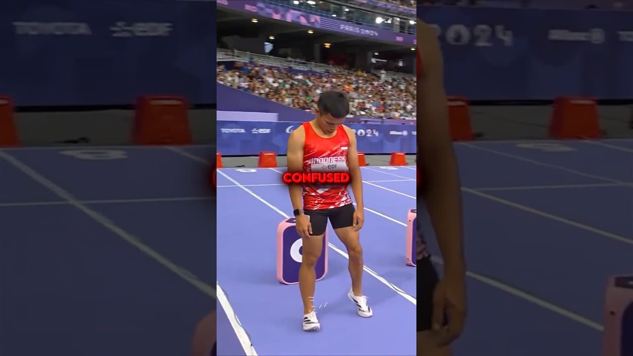 Why Was This Runner With TWO LEGS in a Paralympic Final?! 😳