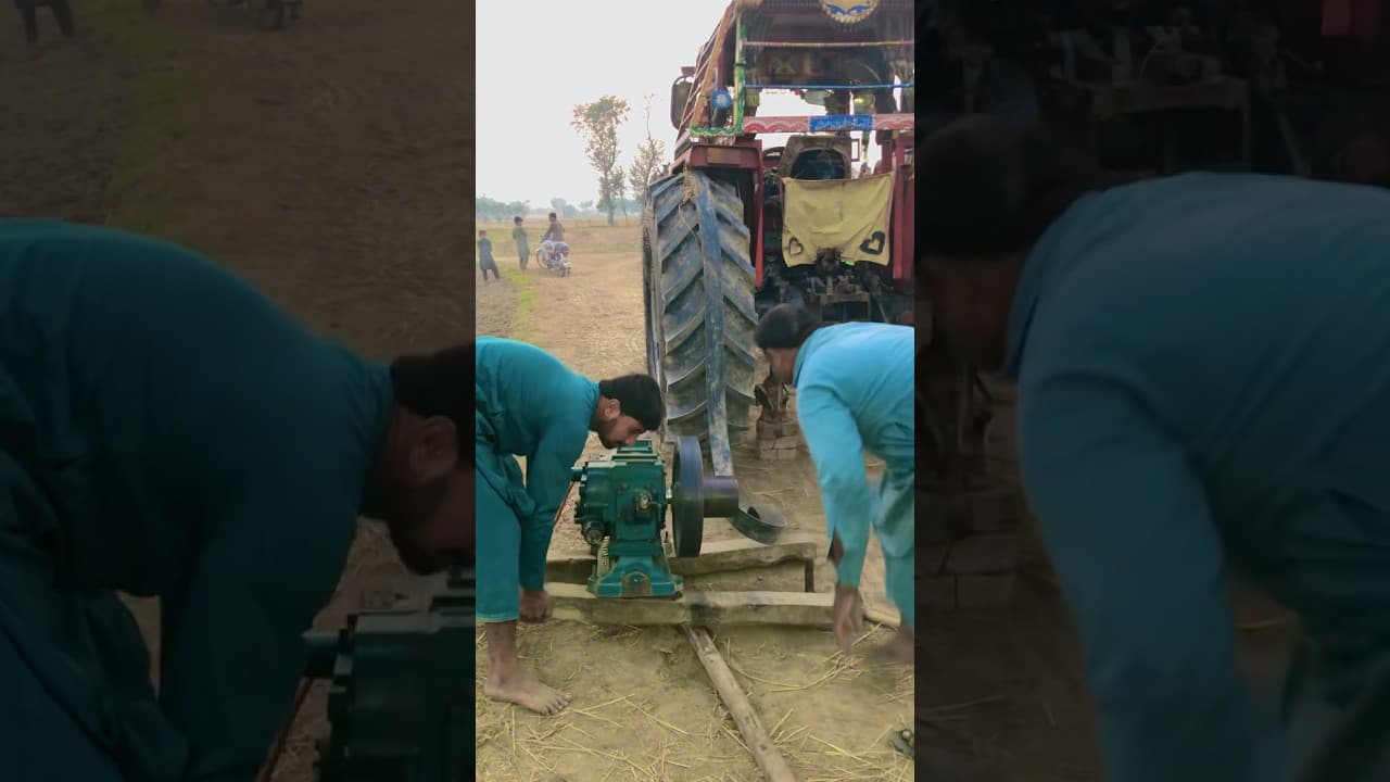 Diesel engine start help tractor
