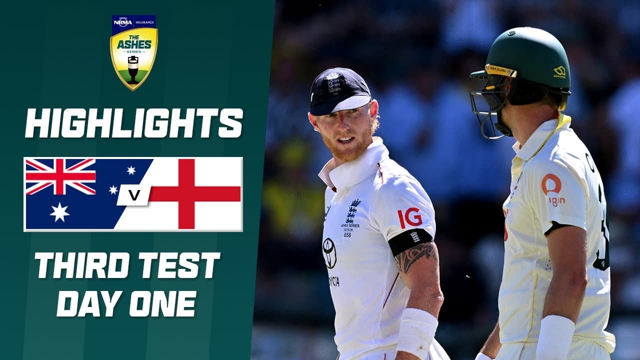 Australia v England 2025-26 | Third #Ashes Test | Day One