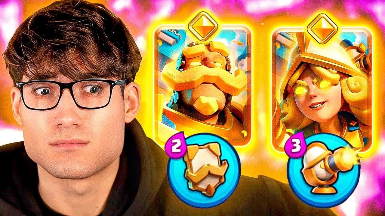 😳MI PRIMER GAMEPLAY CON LOS DOS MEJORES HÉROES DE CLASH ROYALE *COMO UTILIZARLOS* 