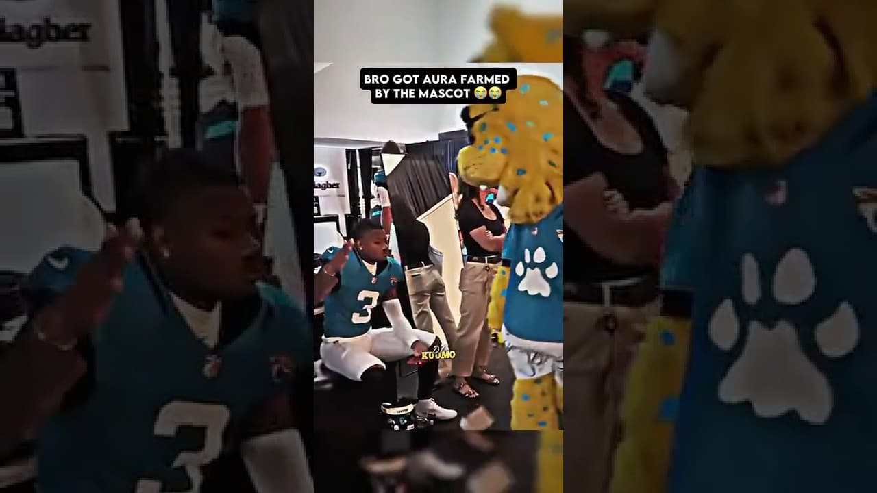 His reaction is the best😭💀 #shorts #nfl