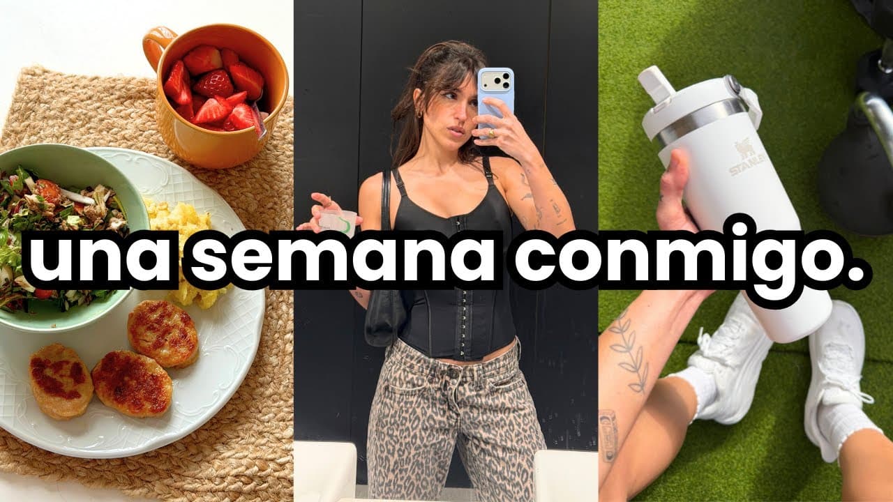 reset de enero: días de casa, gym y conciertos 🩷 vlog semanal