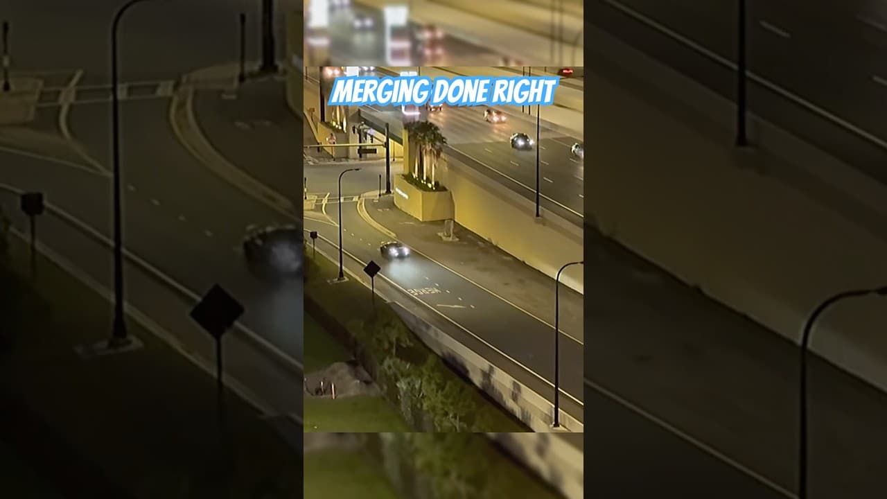 Merge LANES are Legal DRAG STRIPS //