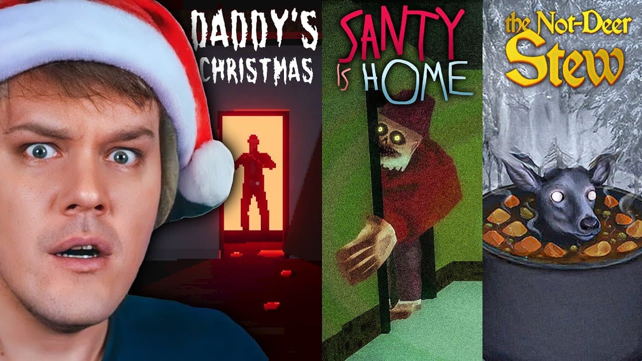 3 KRATKE *BOŽIĆNE* HOROR IGRE! #37