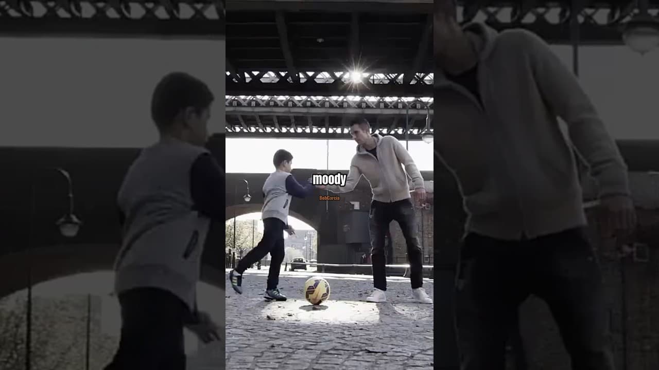 Why Van Persie called his son a loser