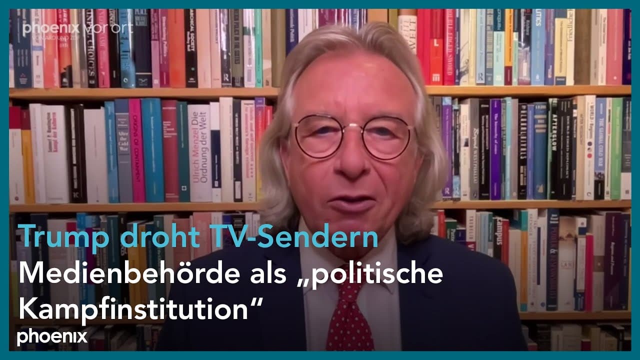 Prof. Thomas Jäger zu Trumps Großbritannien-Besuch und zu seinem Umgang mit Medien am 19.09.25