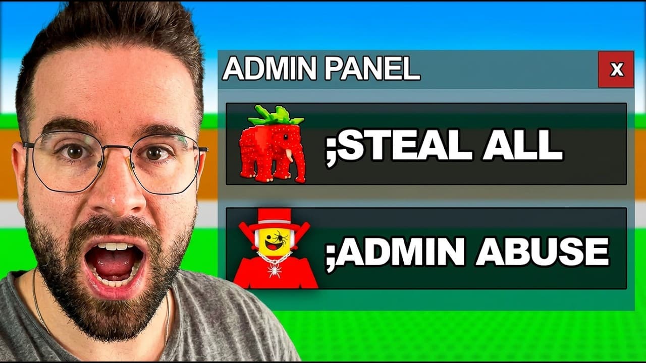 ÉN LETTEM Sammy a STEAL A BRAINROTBAN | Admin Gergő