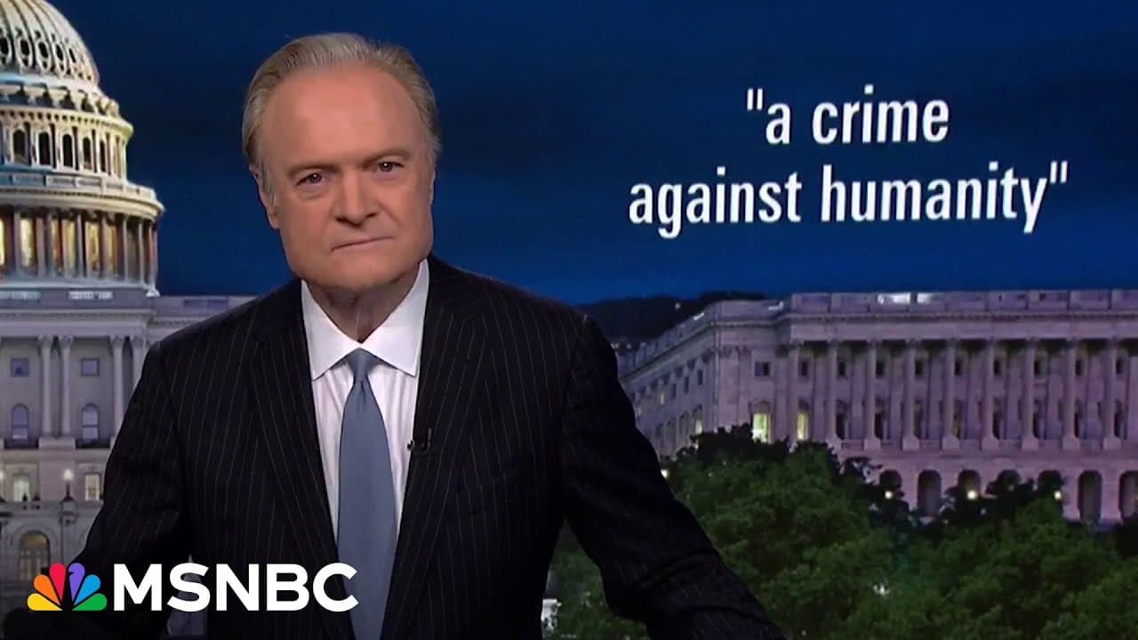 Lawrence: RFK Jr., the most dangerous nepo baby in American history, testified today not under oath