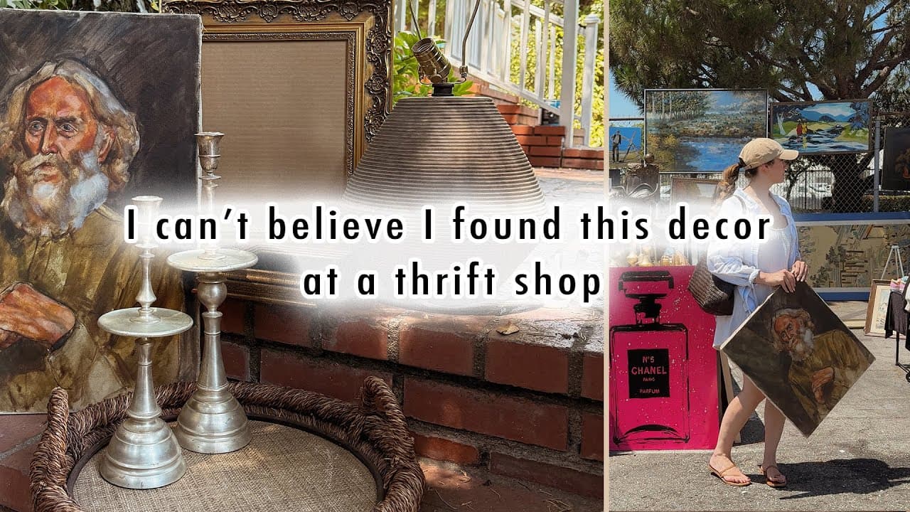 best thrifted decor i've found in a long time!! *second-hand decor shopping & haul* | MaCenna Lee