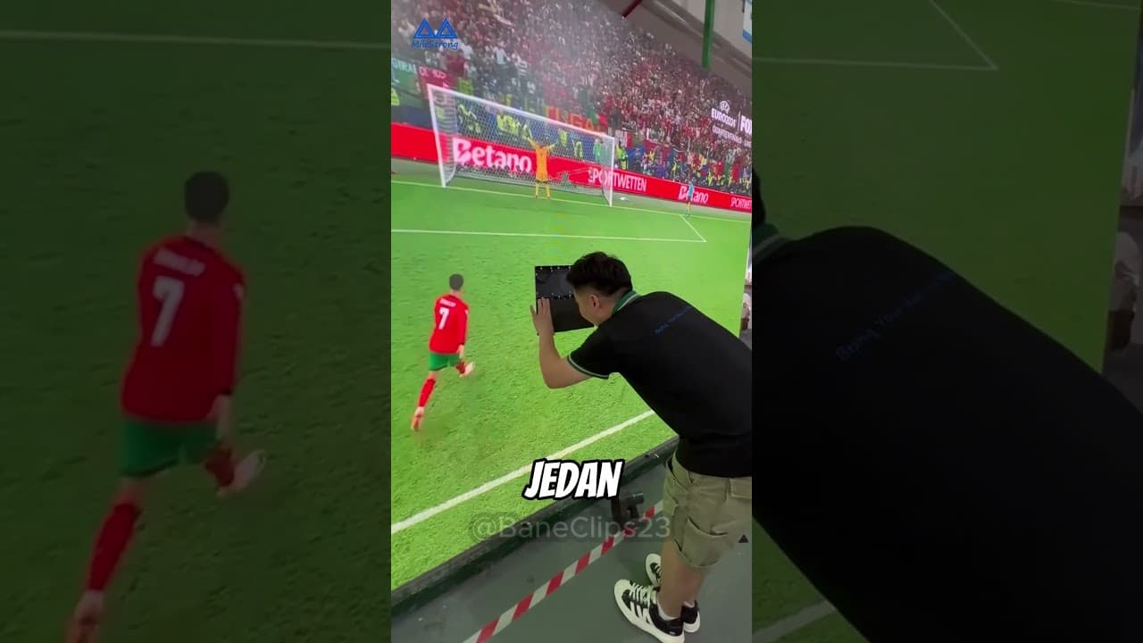 Ekran se Zamrznuo Baš na Ronaldovom Penalu! ⚽📺