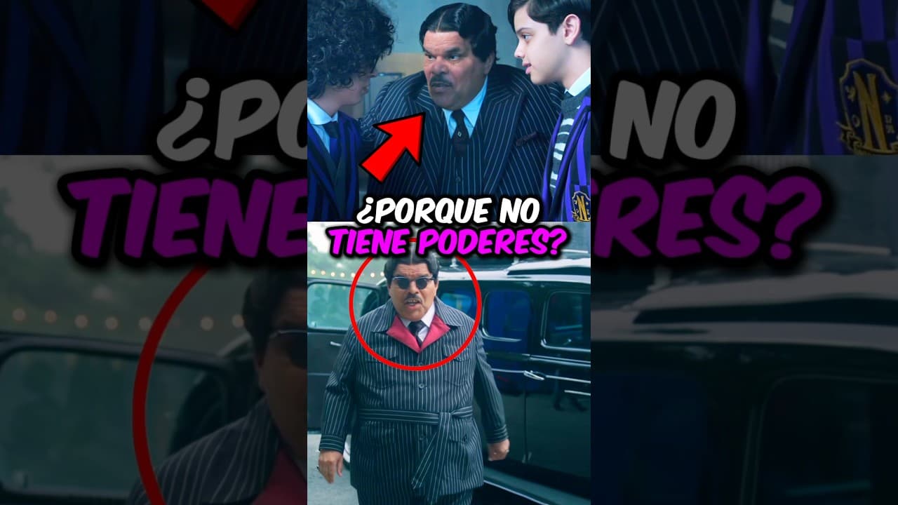 ¿Por qué el papá de Merlina no tiene poderes? 🤔 #merlina
