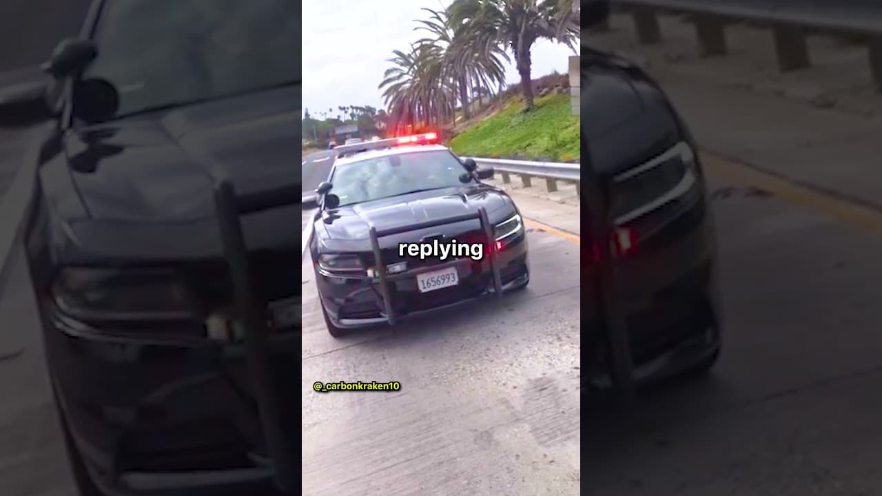 Biker Has Most Confusing Traffic Stop