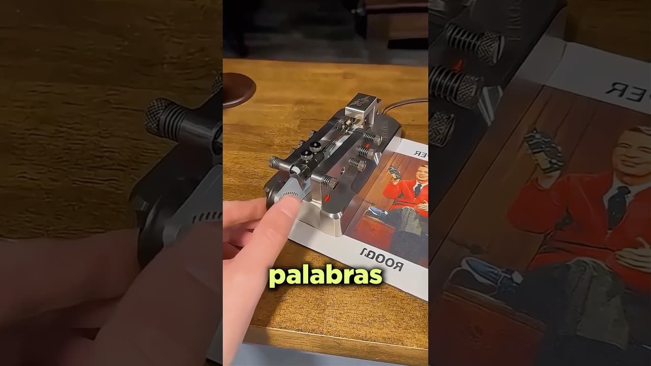 Así es Como Suena el Código Morse a Velocidad Experta!