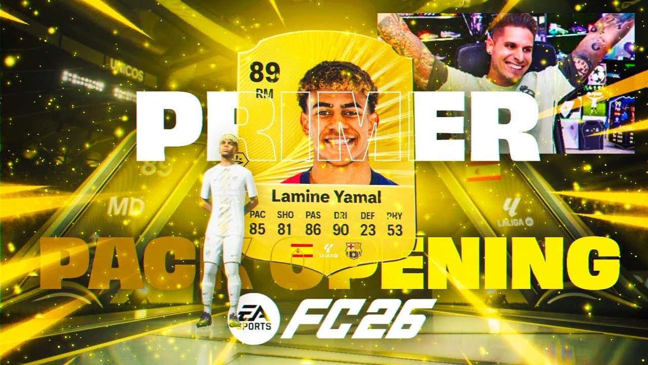 ME SALEN JUGADORAZOS EN MI PRIMER PACK OPENING DE FC 26!!