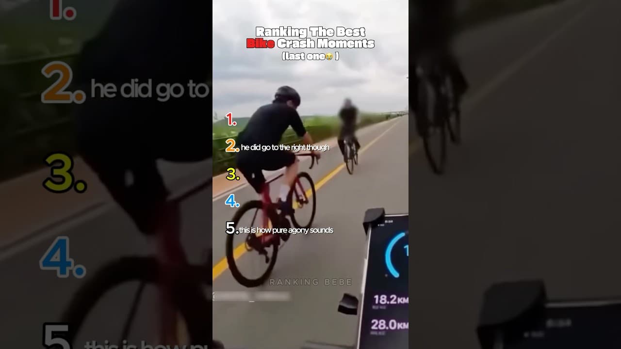 Ranking Best Bike Crash Moments