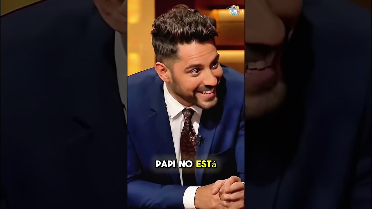 📺 Peque en TV: "No hablamos de la vez que papá dijo NO" 🤣🤫 #Shorts