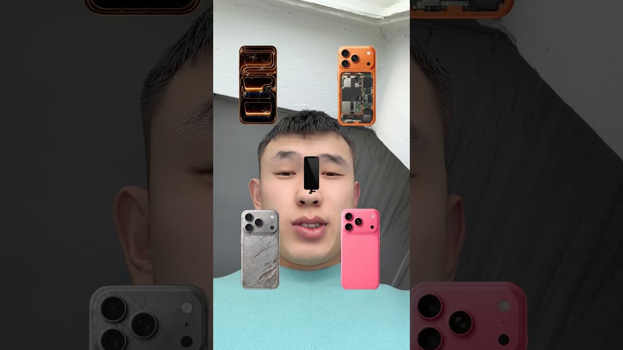 iPhone 17 Pro Max Cosmic Orange🧽🔥#noads Part 26