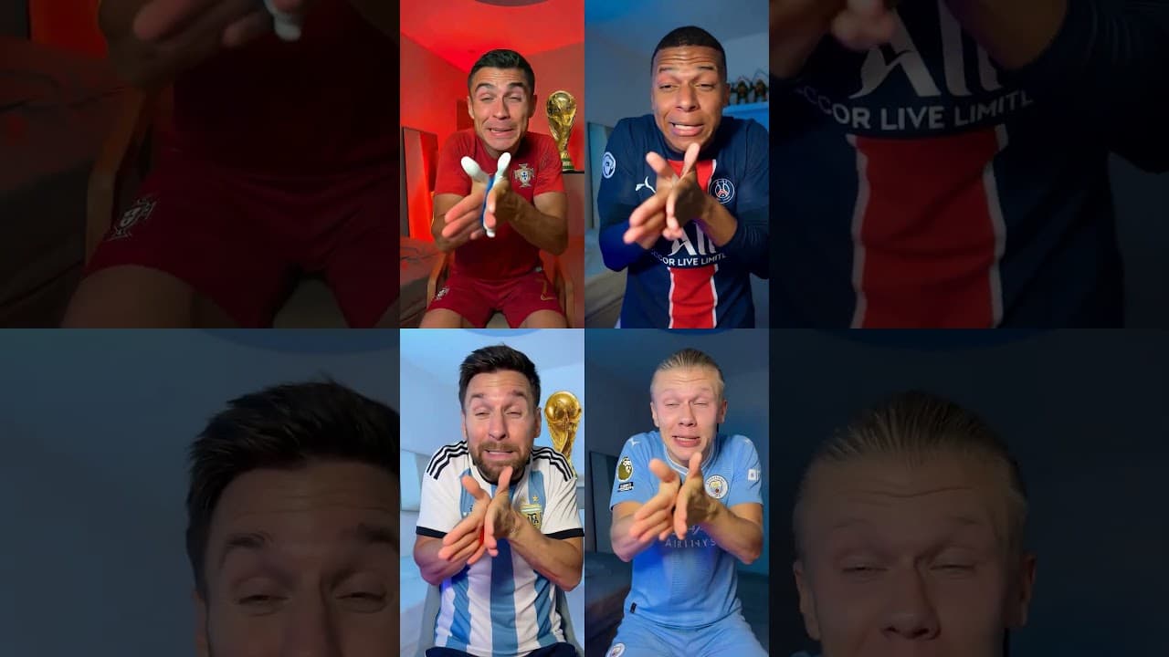 Footbals Stars MAKEUP Trend 💄🐰 #ronaldo