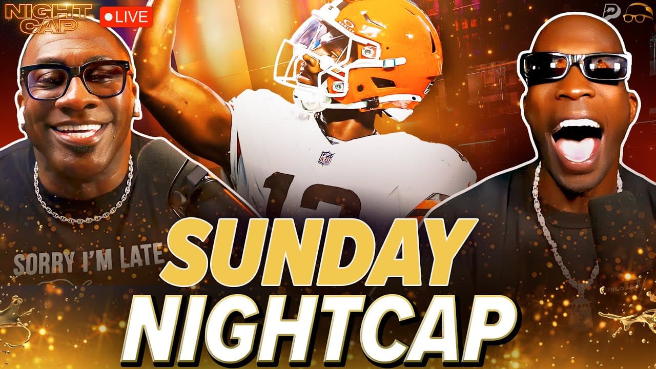 Unc & Ocho REACT to Shedeur making Browns HISTORY, Cowboys UPSET Eagles, Nabers tweet | Nightcap